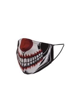 Skull Print Washable Cotton Face Mask (PACK OF 5)
